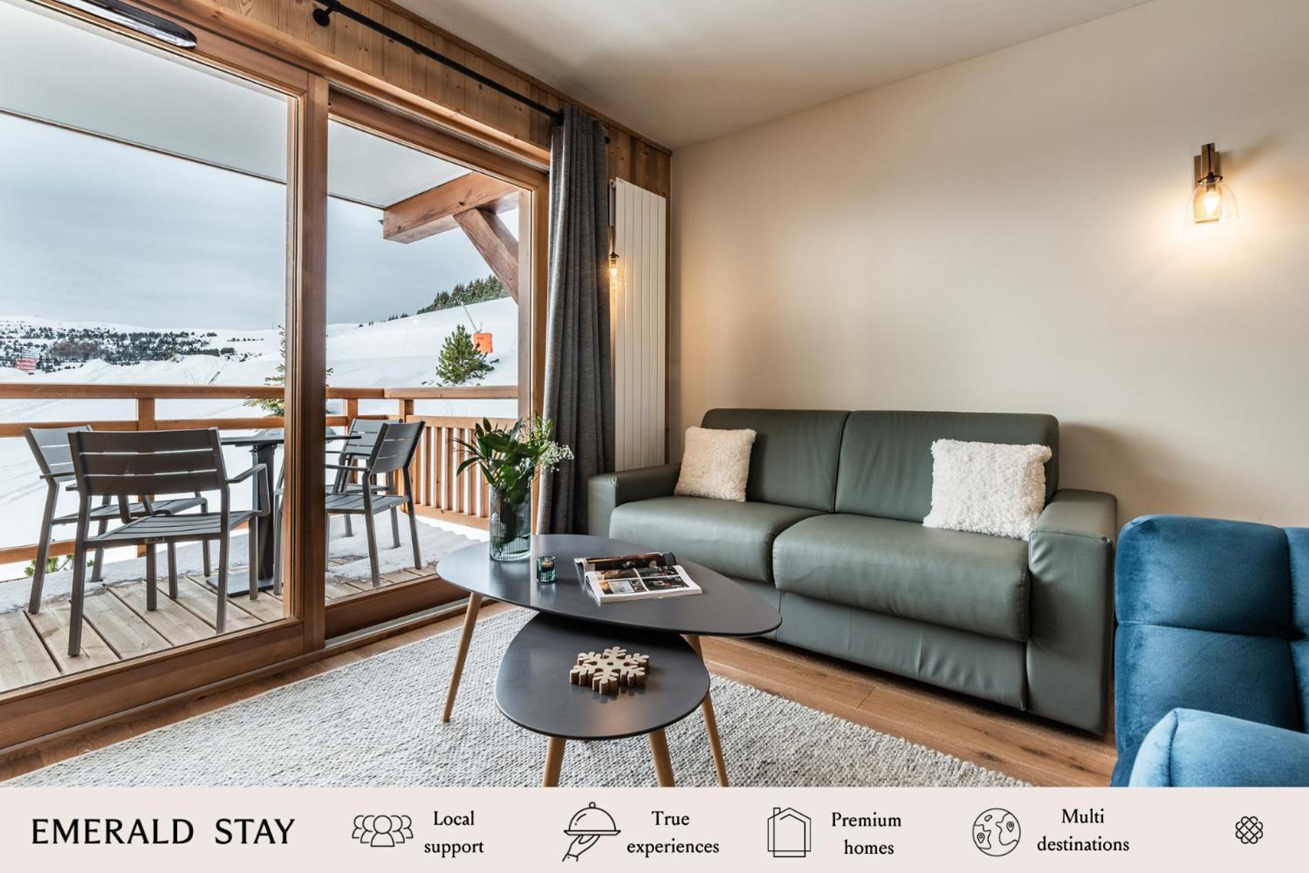 Residence Hameau De Clotaire Alpe D'Huez - By Emerald Stay Exteriör bild